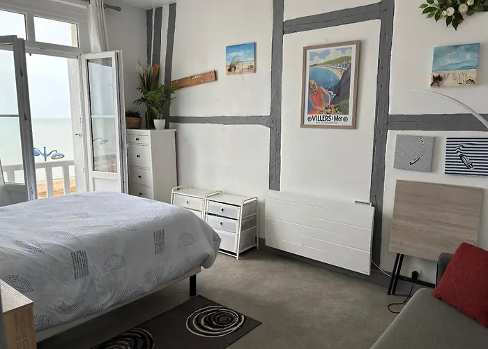 Au Paradis De La A 10m De La Lägenhet Villers-sur-Mer